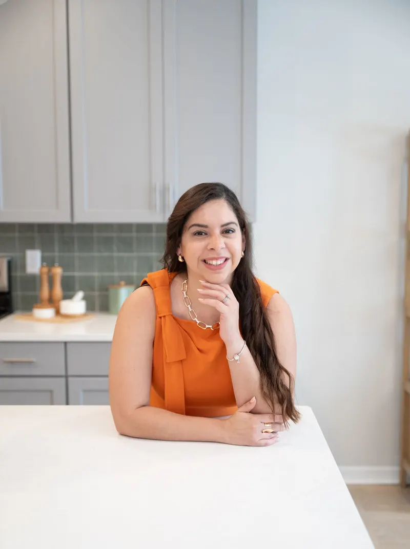 Cocina de casa modelo